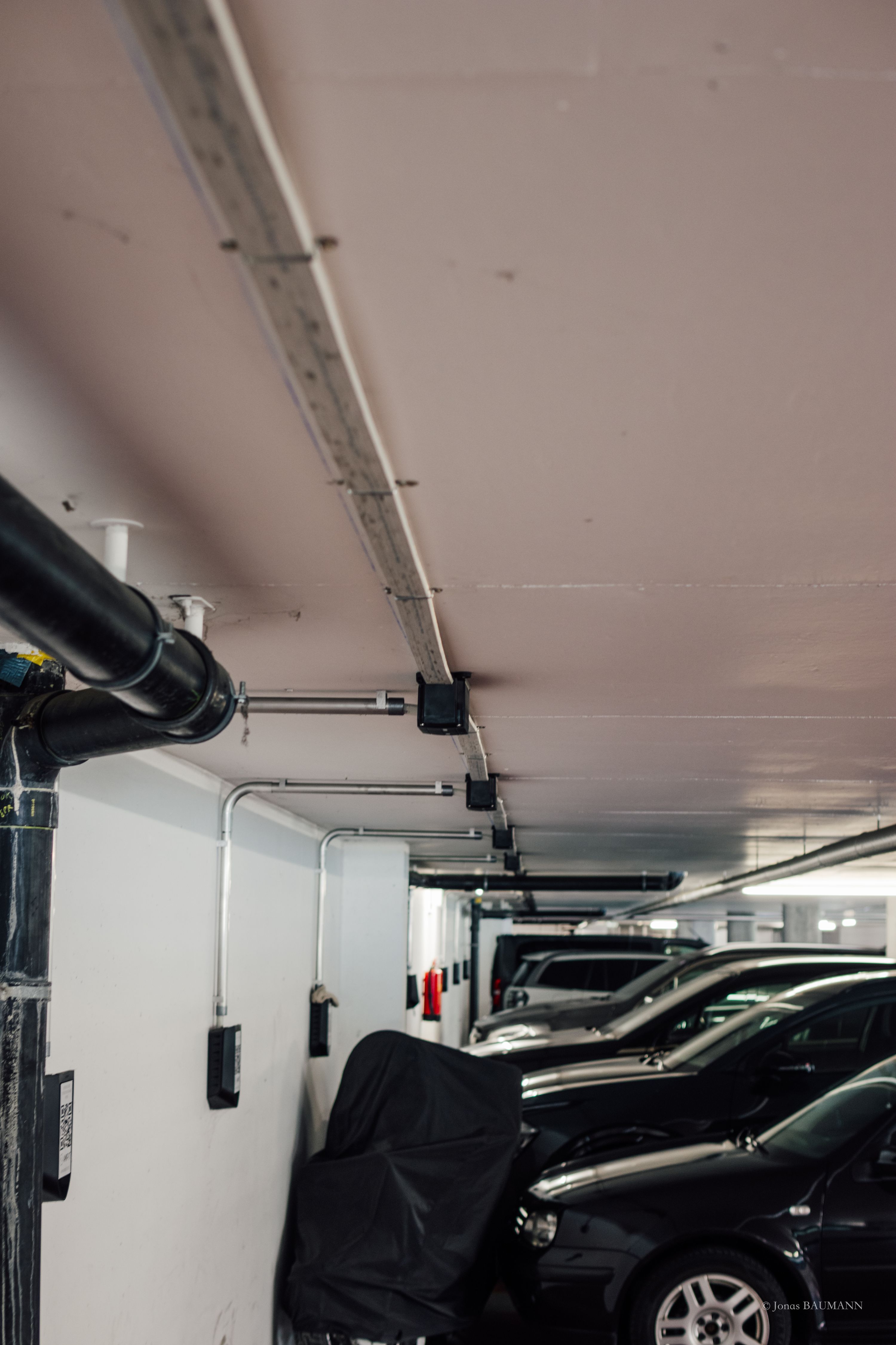 Fully pre-equipped charging zone