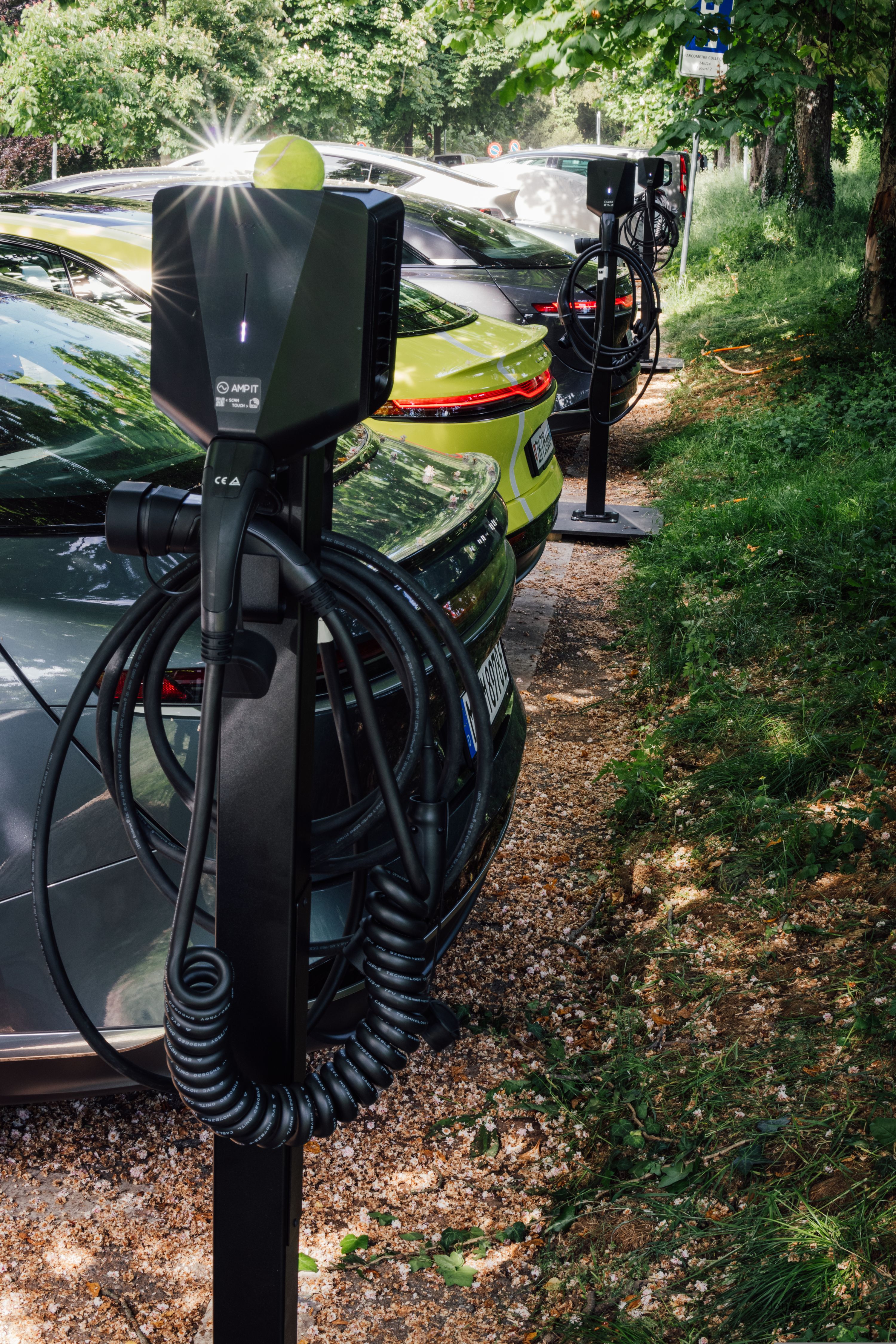 Installation de bornes de recharge en secteur immobilier